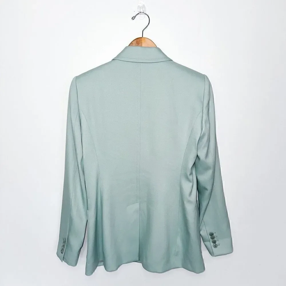 Reiss Women’s Evie Tailored Blazer in Aqua